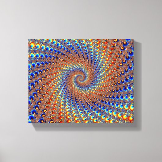 Monterey Fractal Art Canvas Afdruk (Voorkant)