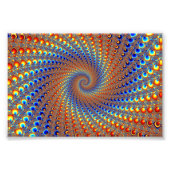 Monterey Fractal Art Foto Afdruk (Voorkant)