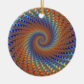 Monterey Fractal Art Keramisch Ornament (Voorkant)