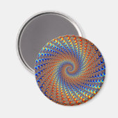 Monterey Fractal Art Magneet (Voorkant / Achterkant)
