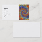 Monterey Fractal Art Visitekaartje (Voorkant / Achterkant)