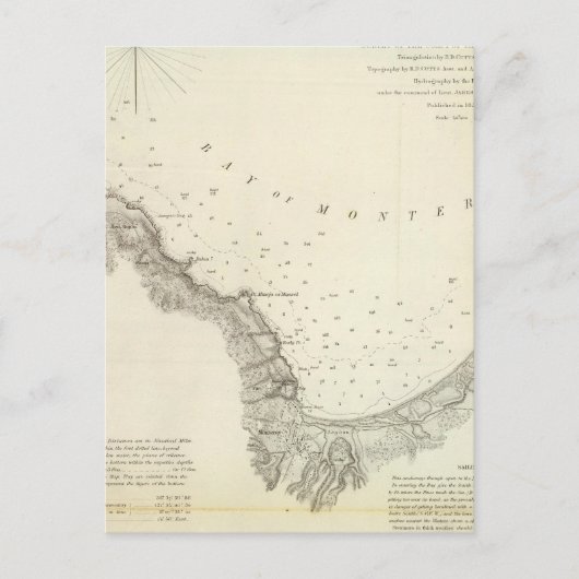 Monterey Harbour, Calif Briefkaart (Voorkant)