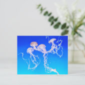 Monterey Jellyfish Briefkaart (Staand voorkant)