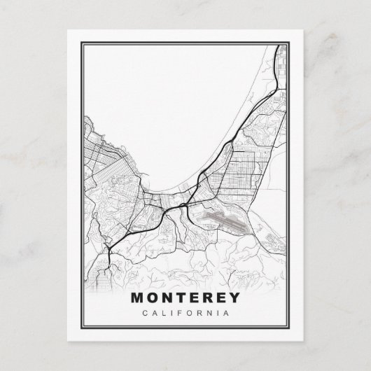 Monterey Kaart (Voorkant)