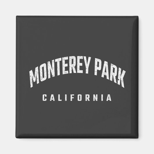 Monterey Park Californië Magneet (Voorkant)