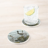 Monterey Pelicans Onderzetter (Zijkant)