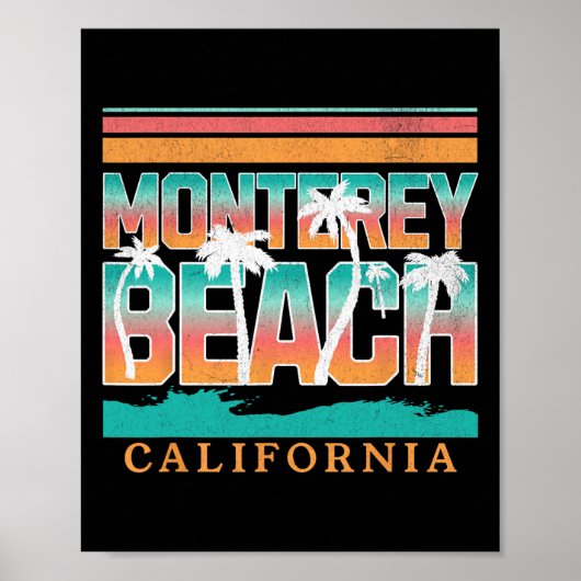 Monterey poster (Voorkant)