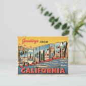  Monterey Reizen Briefkaart (Staand voorkant)