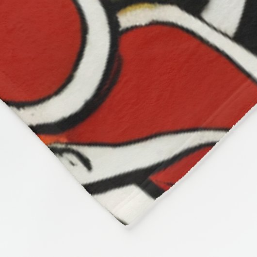 Monterey Tattoo Design: 50 "X60" Fleece Deken (Hoek)