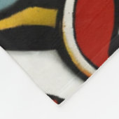 Monterey Tattoo Design: een 60 "x80" symbool Fleece Deken (Hoek)