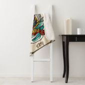 Monterey Tattoo Design: een symbool-klein Sherpa Deken (In situ)