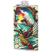 Monterey Tattoo Design: een symbool van kracht Pow Heupfles (Links)