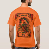 Monterey Tattoo Design: een symbool van kracht T-shirt (Achterkant)