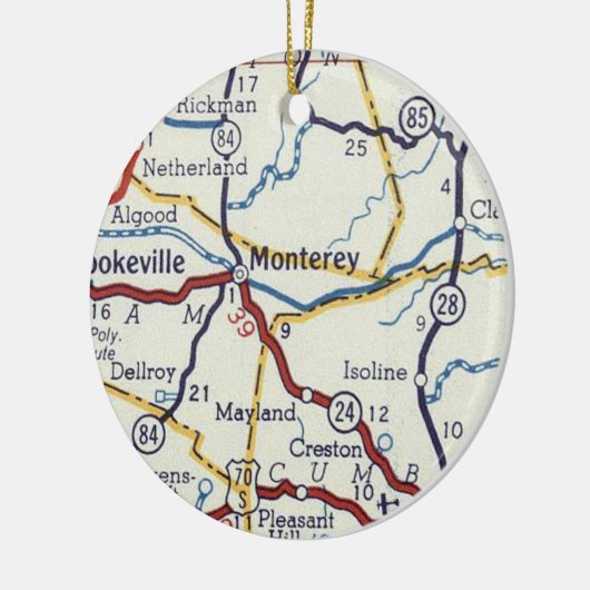 Monterey TN Keramisch Ornament (Links)