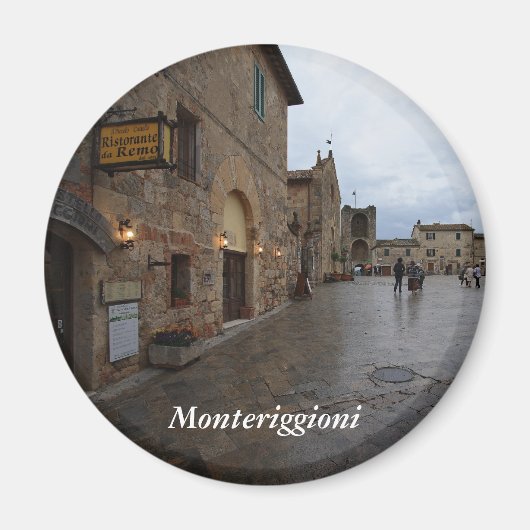 Monteriggioni Magneet (Voorkant)