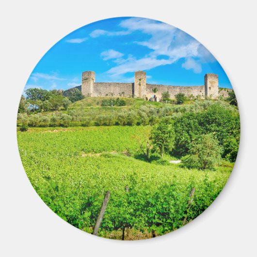 Monteriggioni Magneet (Voorkant)