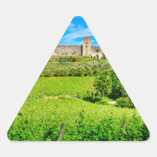 Monteriggioni Sticker (Voorkant)