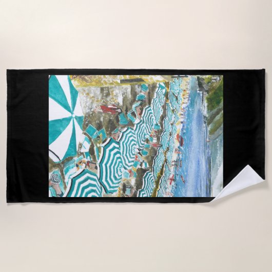 Monterosso al Mare, Italië Strandlaken (Voorkant)