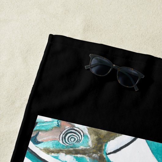 Monterosso al Mare, Italië Strandlaken (In situ)