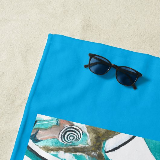 Monterosso al Mare, Italië Strandlaken (In situ)