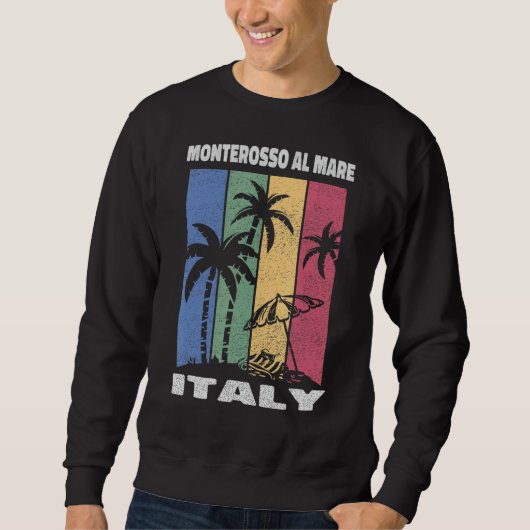 Monterosso al Mare Souvenir - Italië Herinnering Trui (Voorkant)