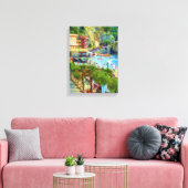 Monterosso Cinque Terre Canvas Afdruk (Insitu (Woonkamer))