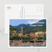 MONTEROSSO - Cinque Terre - Europe - Italië - BEAC Briefkaart (Voorkant / Achterkant)