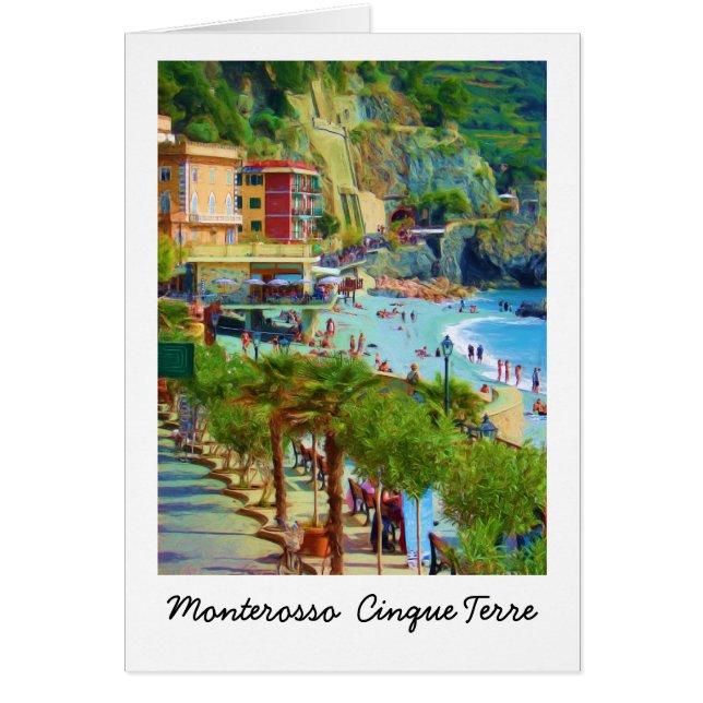 Monterosso, Cinque Terre Italië (Voorkant)