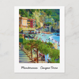Monterosso, Cinque Terre, Italië Briefkaart