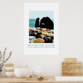 Monterosso, Cinque Terre, Italië Vintage Poster (Keuken)