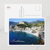 MONTEROSSO - Cinque Terre - Liguria - Italië - Briefkaart (Voorkant / Achterkant)