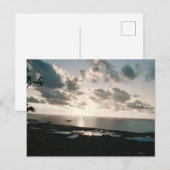 Monterosso Cinque zonsondergang Briefkaart (Voorkant / Achterkant)