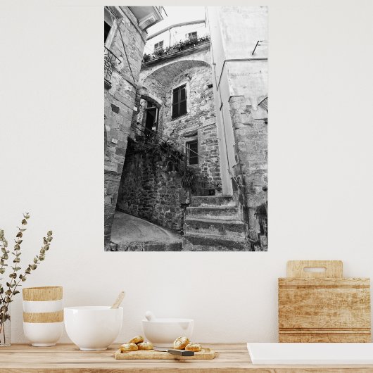 Monterosso Corner Poster (Keuken)