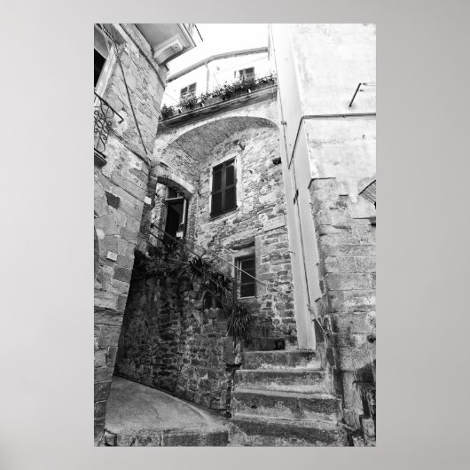 Monterosso Corner Poster (Voorkant)