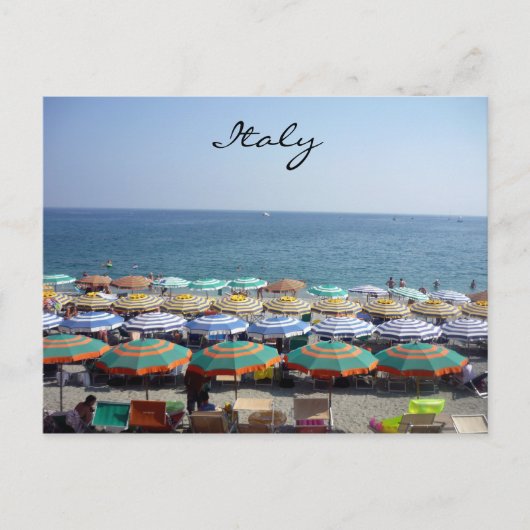 monterosso italië briefkaart (Voorkant)