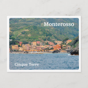 MONTEROSSO - Italië CINQUE TERRE - uitzichten van  Briefkaart
