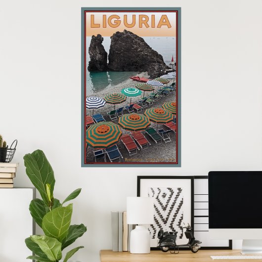 Monterosso Poster (Thuiskantoor)