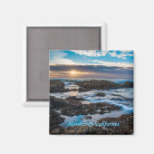 Monterrey Californië Magneet (Voorkant / Achterkant)