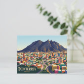 Monterrey Mexico Briefkaart (Staand voorkant)