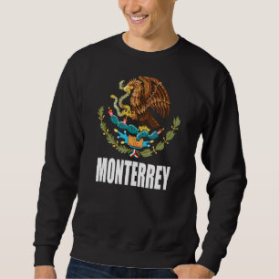 Monterrey Mexico Mexicaanse vlag Eagle Escudo Trui