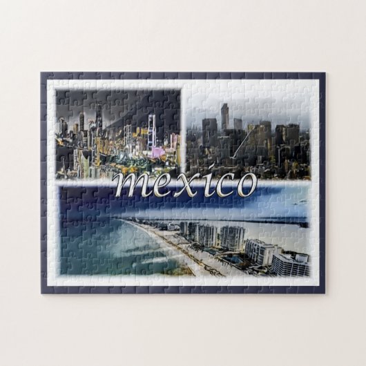 Monterrey - Mexico - Mozaïek - Legpuzzel (Horizontaal)