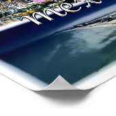 Monterrey - Mexico - Mozaïek - Poster (Hoek)