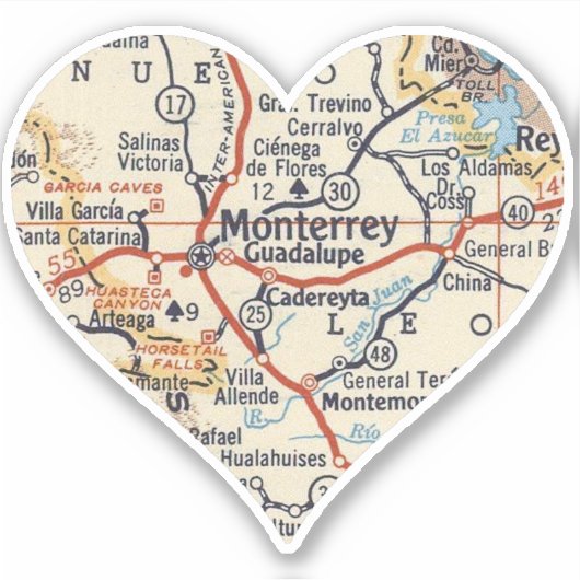 Monterrey MX Sticker (Voorkant)