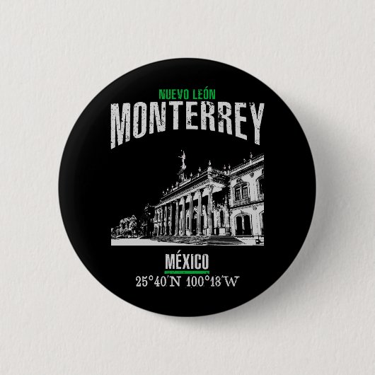 Monterrey Ronde Button 5,7 Cm (Voorkant)