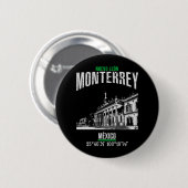 Monterrey Ronde Button 5,7 Cm (Voorkant /achterkant)