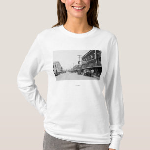 Montesano, WA Main Street Town Uitzicht Foto T-shirt