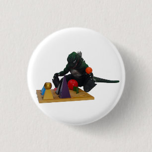 Montessaurus en Grammar Solids Ronde Button 3,2 Cm