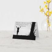 Montessori citeert helpen van kinderen kaart (Gele Bloem)