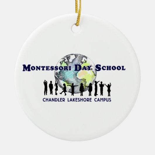 Montessori Day School Chandler Lakeshore Ornament (Voorkant)