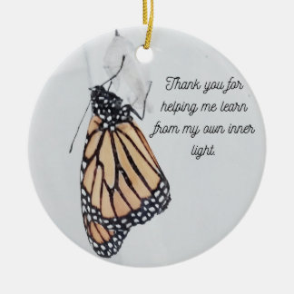 Montessori Kerstornament Keramisch Ornament